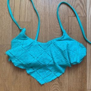 Blue Swim Top